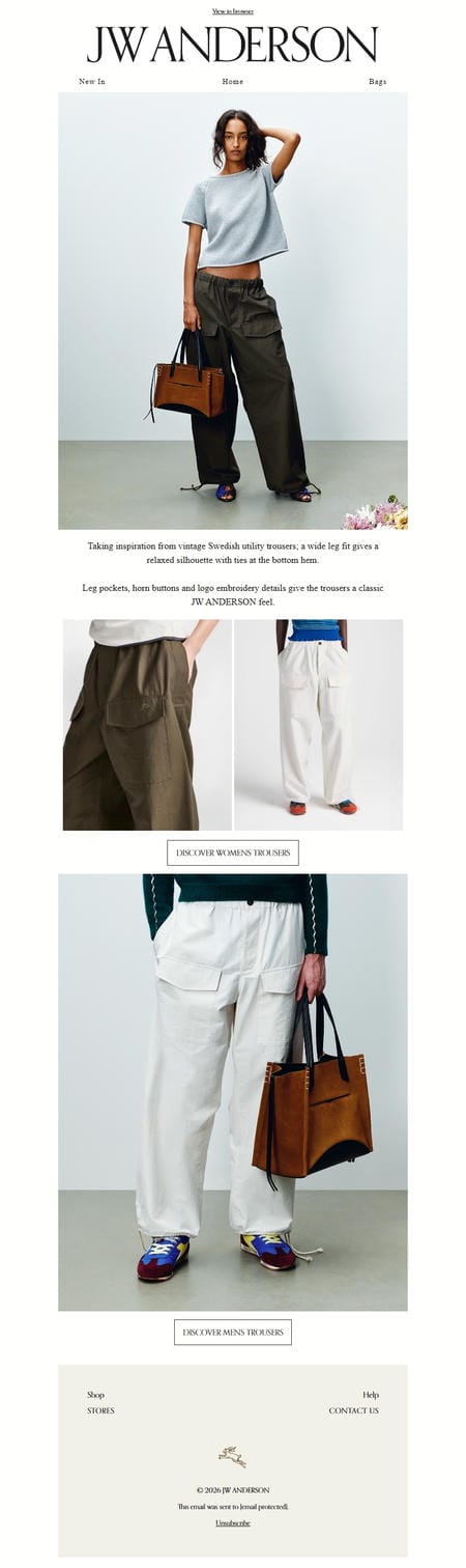 邮件模板创意 Jw Anderson 19