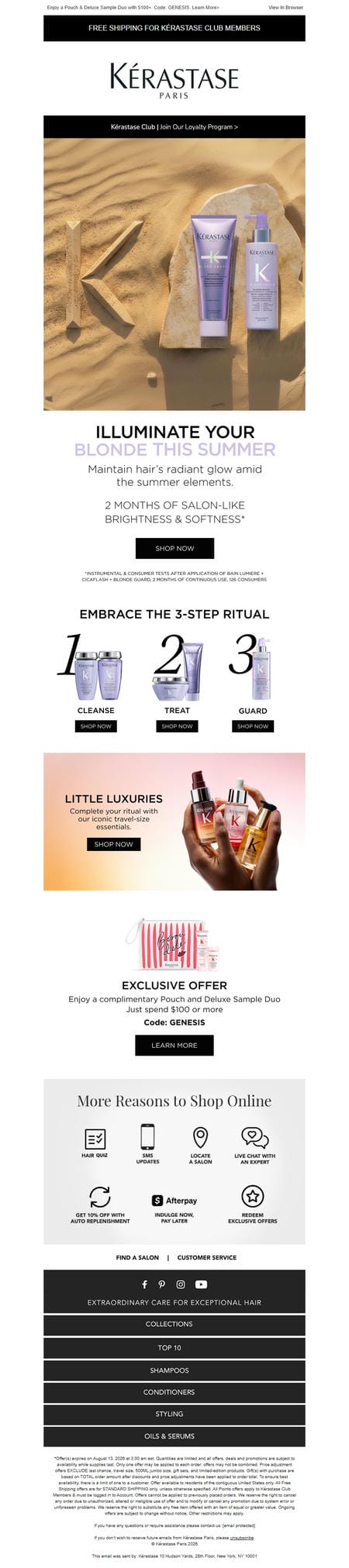 邮件模板创意 Kerastase 33