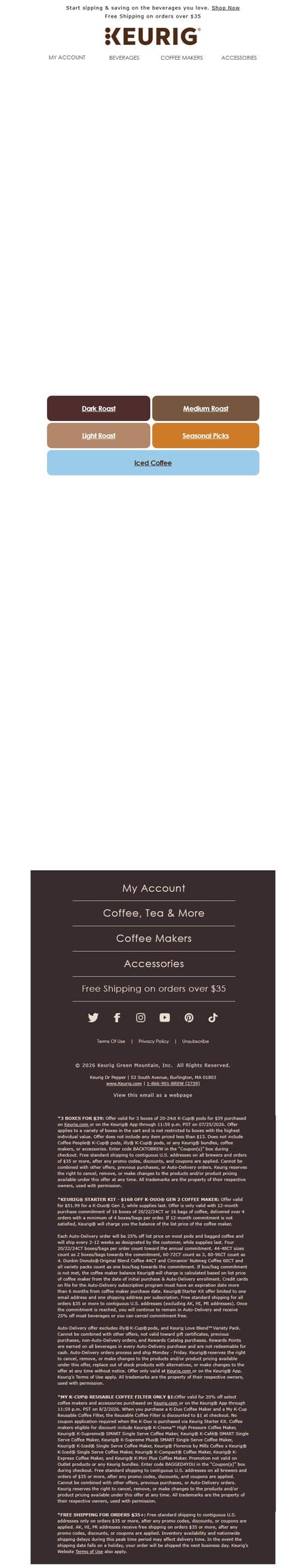 邮件模板创意 Keurig 292