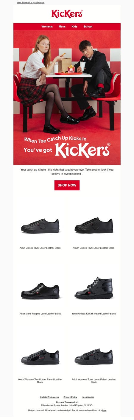 邮件模板创意 Kickers 151