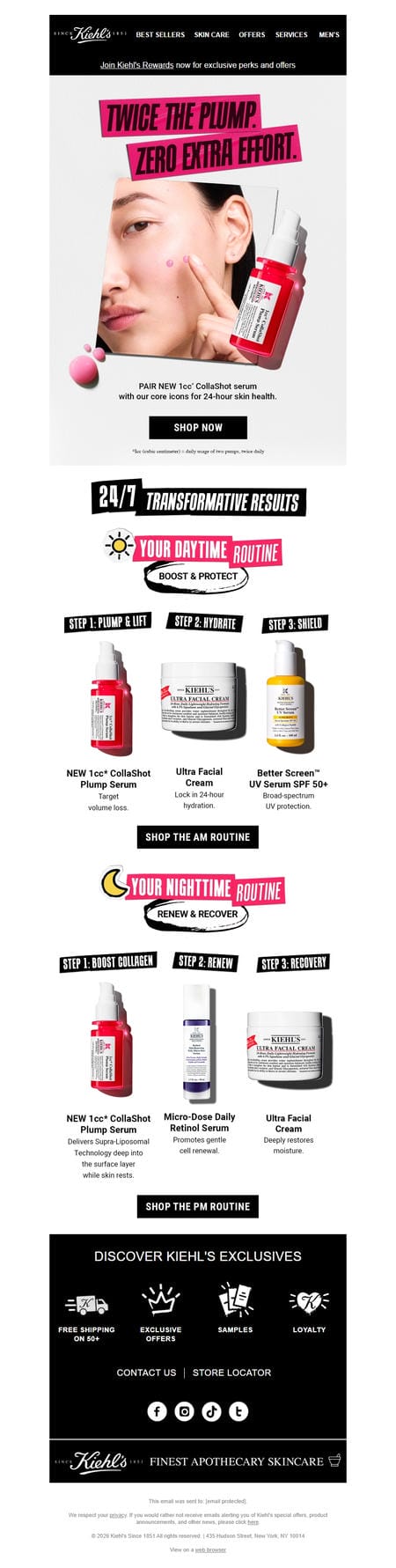 邮件模板创意 Kiehls Since 1851 135