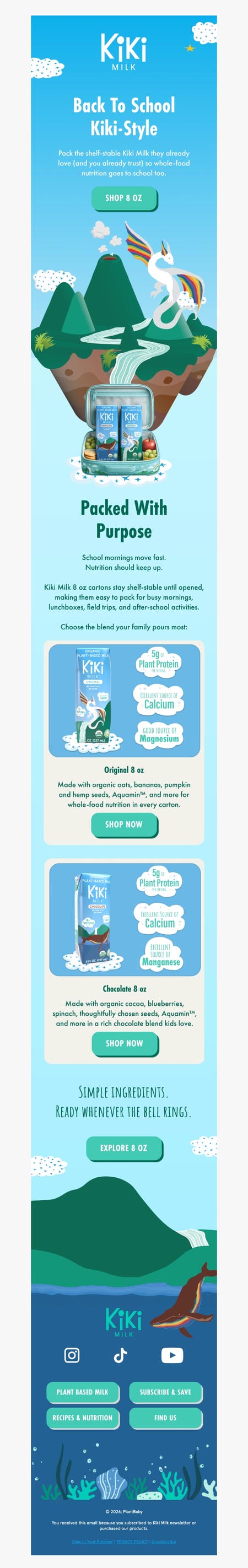 邮件模板创意 Kiki Milk 13