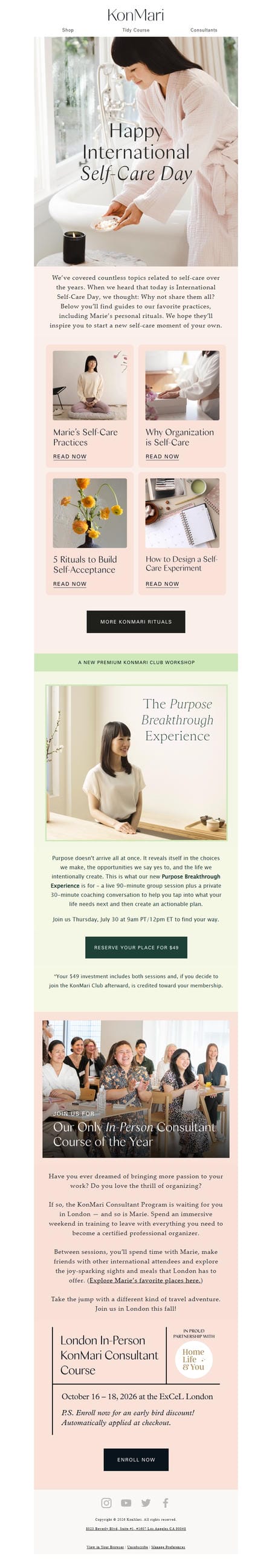 邮件模板创意 Konmari 70