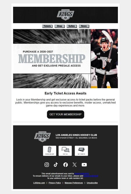 邮件模板创意 La Kings 257