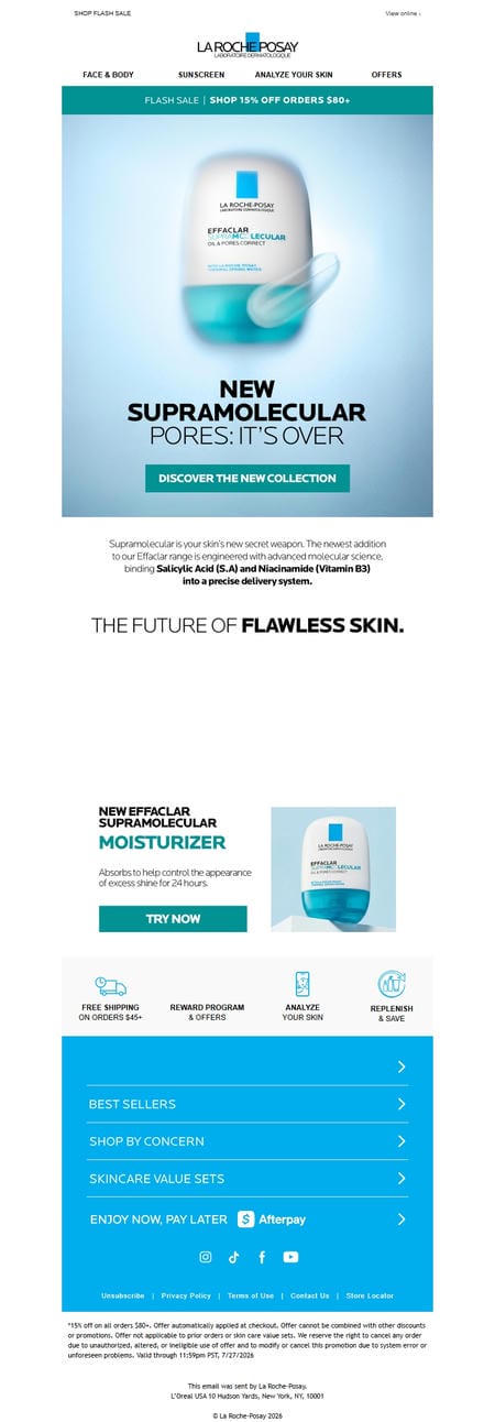 邮件模板创意 La Roche Posay 39