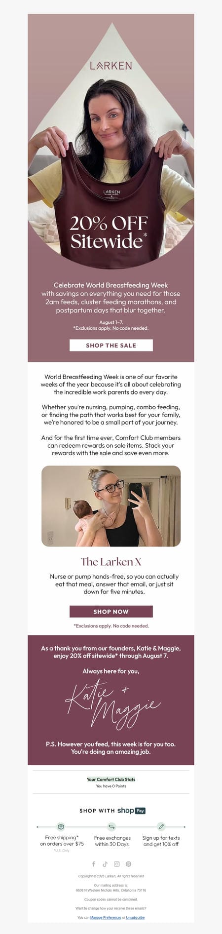 邮件模板创意 Larken 82