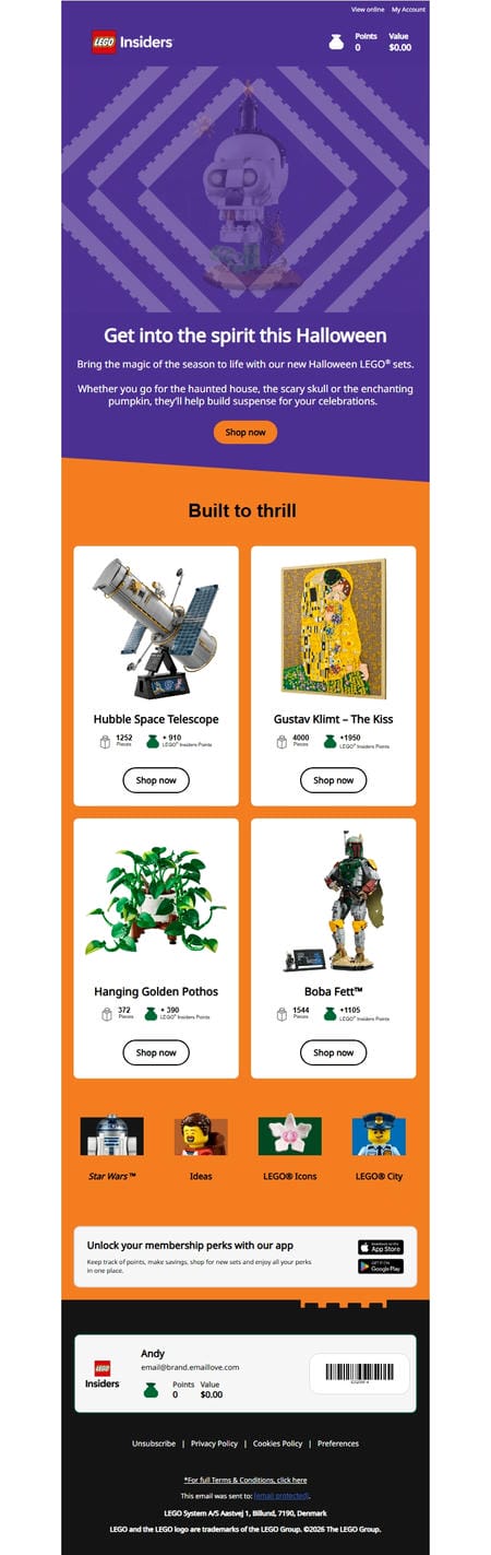 邮件模板创意 Lego News 93