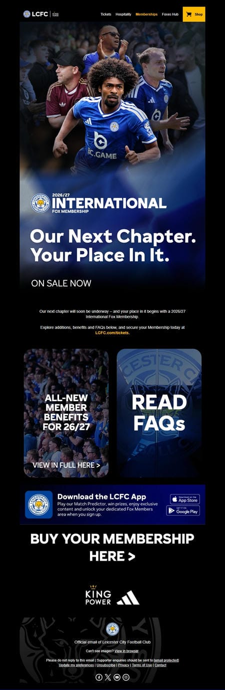 邮件模板创意 Leicester City 209