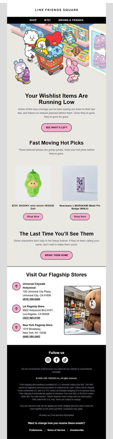 邮件模板创意 Line Friends 114