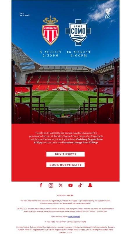 邮件模板创意 Liverpool Football Club 273