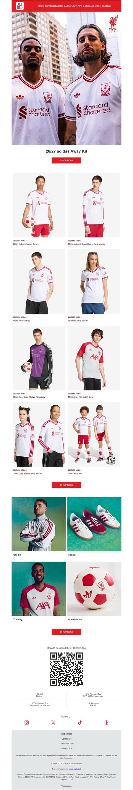 邮件模板创意 Liverpool Football Club 276
