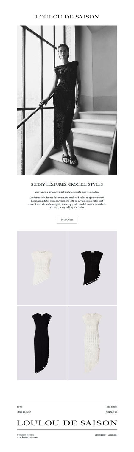 邮件模板创意 Loulou De Saison 41