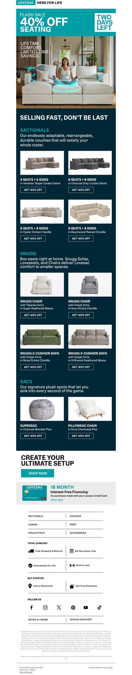 邮件模板创意 Lovesac 63