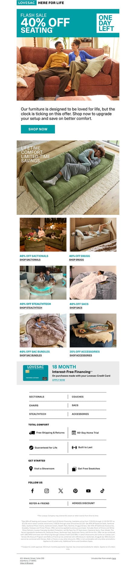邮件模板创意 Lovesac 64