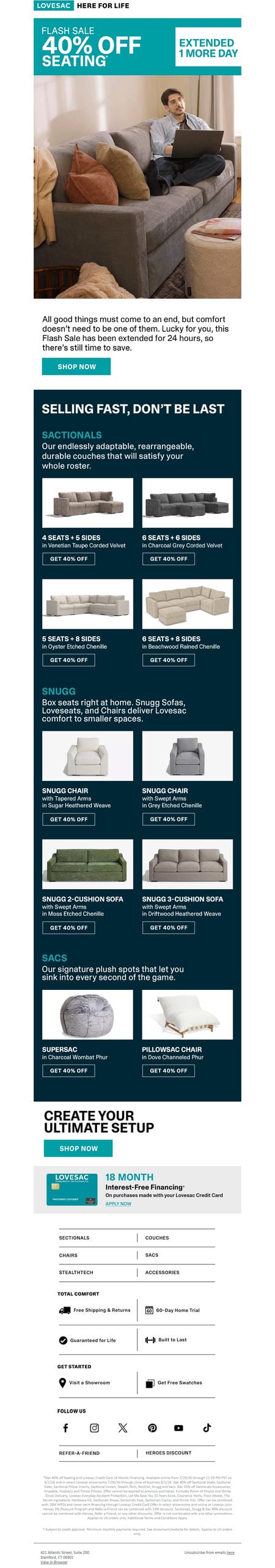 邮件模板创意 Lovesac 67