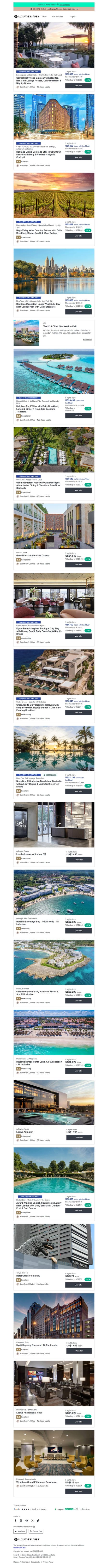 邮件模板创意 Luxury Escapes 10