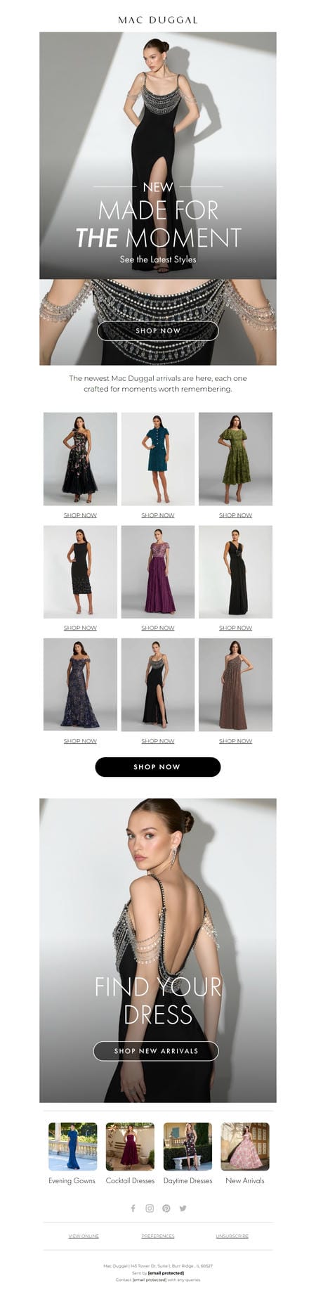 邮件模板创意 Mac Duggal 275