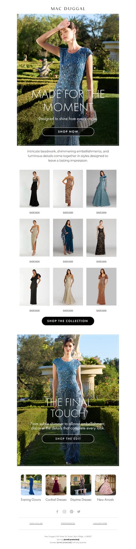 邮件模板创意 Mac Duggal 280