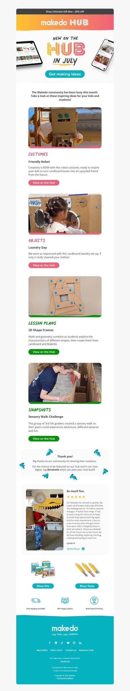 邮件模板创意 Makedo 22