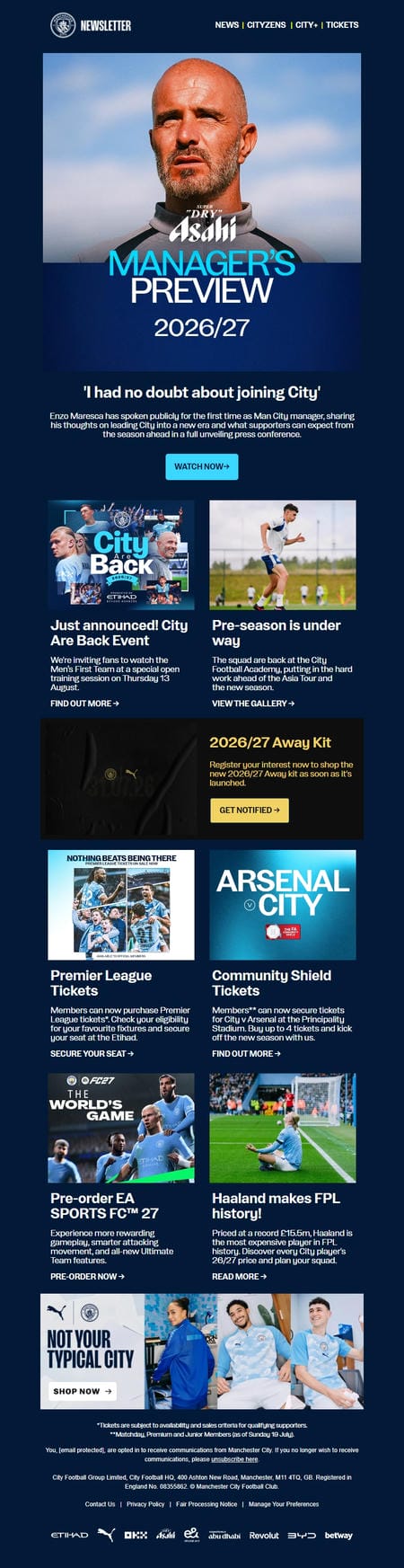 邮件模板创意 Man City 155