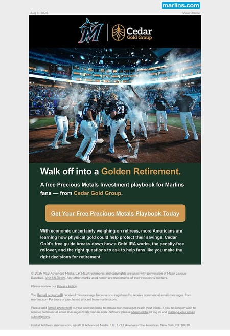 邮件模板创意 Marlins Com Partners 9