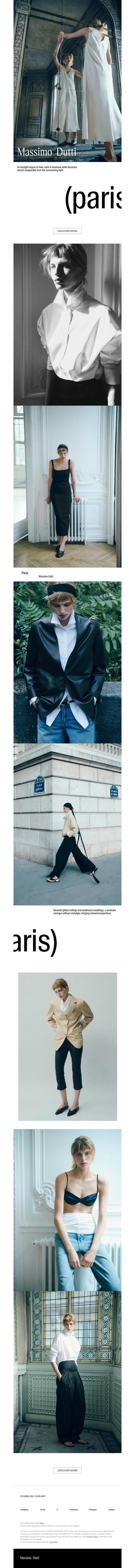 邮件模板创意 Massimo Dutti 59