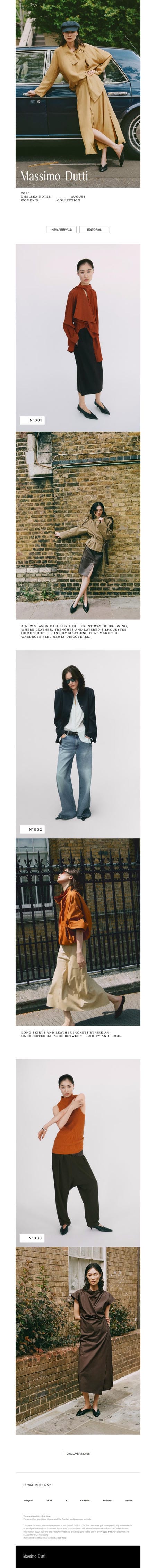 邮件模板创意 Massimo Dutti 61