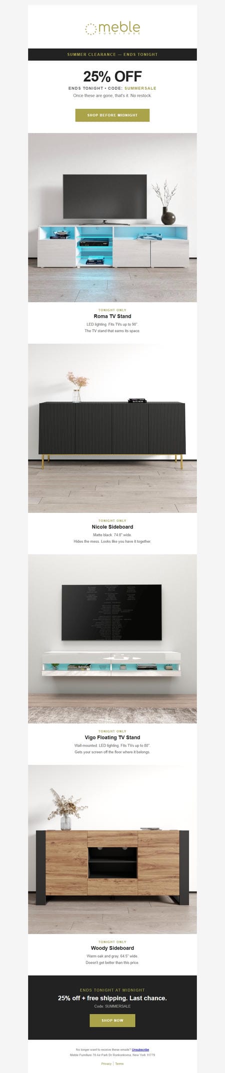 邮件模板创意 Meble Furniture 78