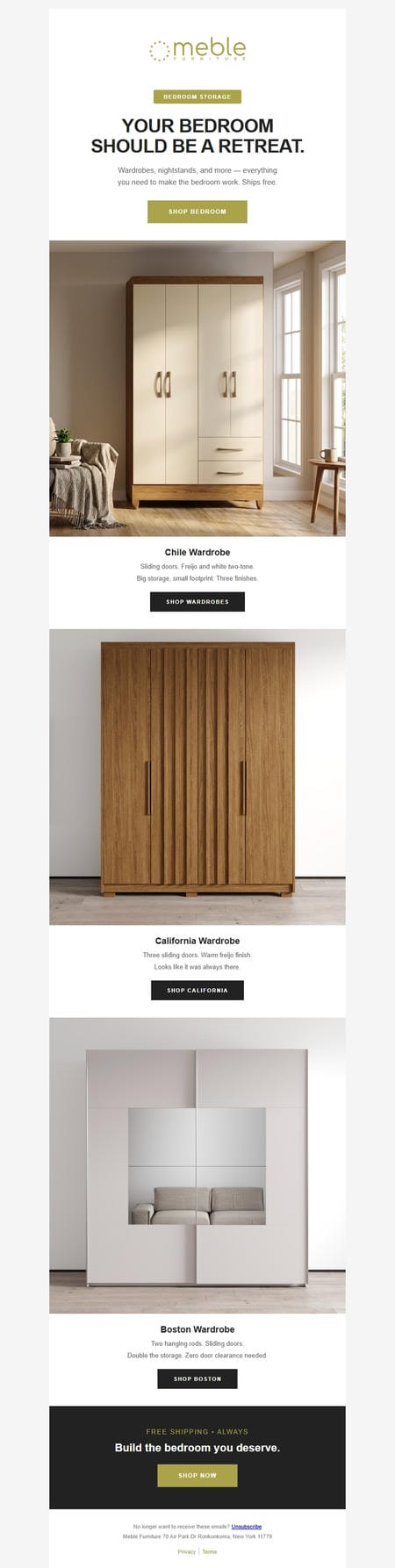 邮件模板创意 Meble Furniture 79