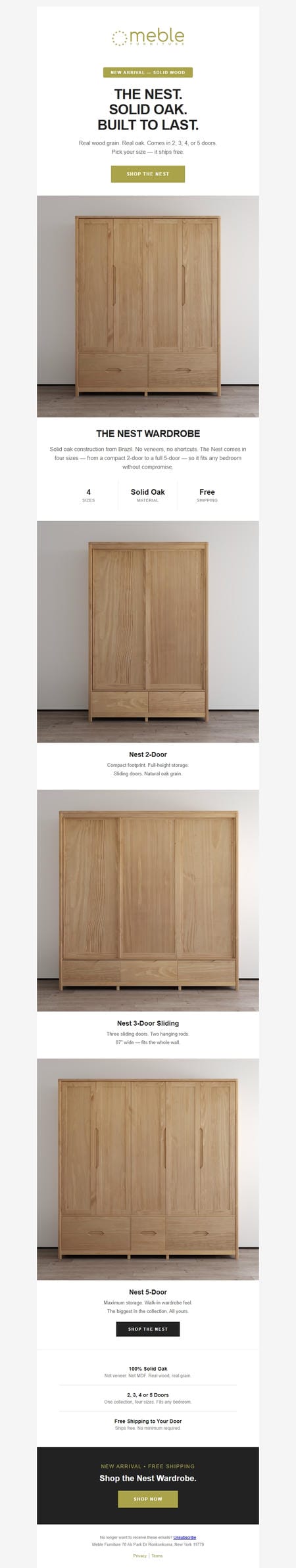 邮件模板创意 Meble Furniture 81