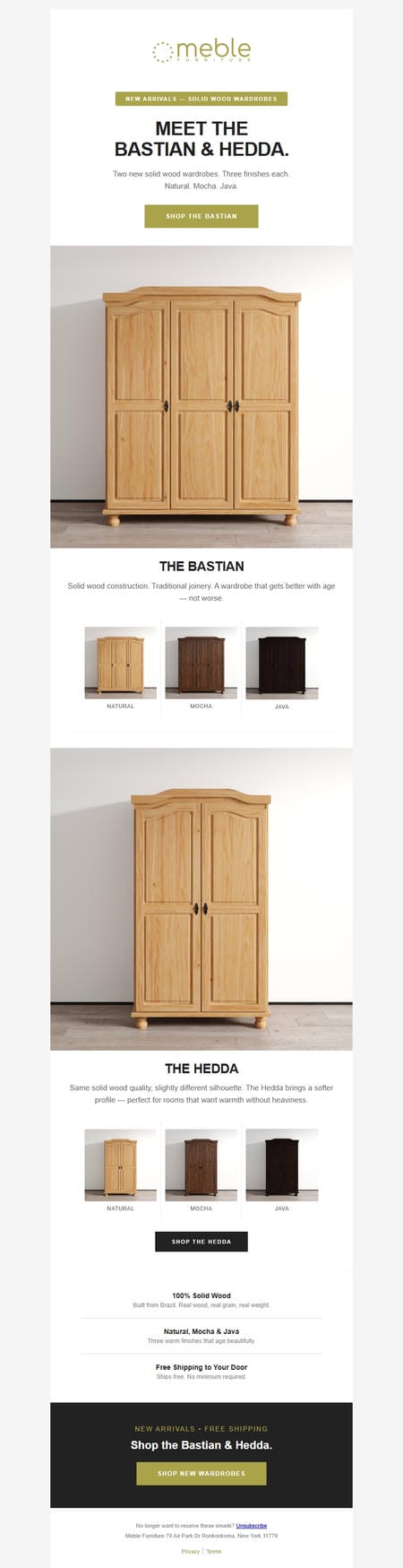 邮件模板创意 Meble Furniture 82