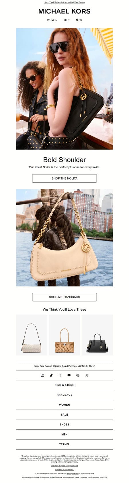 邮件模板创意 Michael Kors 262