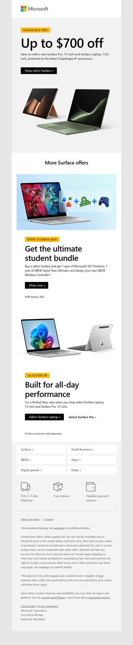 邮件模板创意 Microsoft Store 77