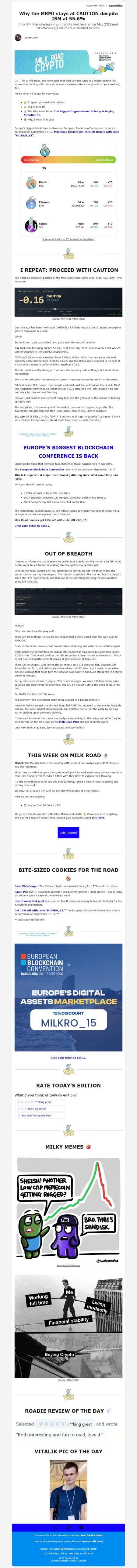 邮件模板创意 Milk Road 433