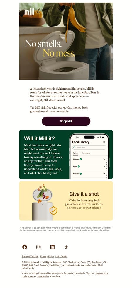 邮件模板创意 Mill 212