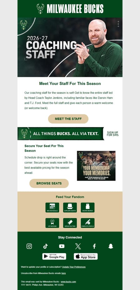 邮件模板创意 Milwaukee Bucks 271