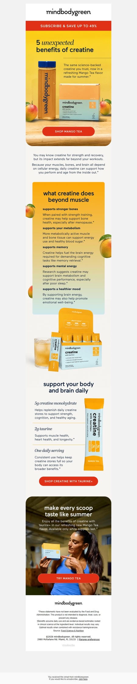 邮件模板创意 Mindbodygreen 268