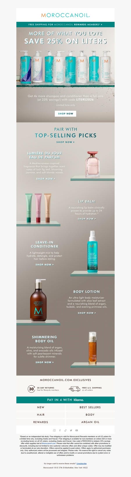 邮件模板创意 Moroccanoil 369