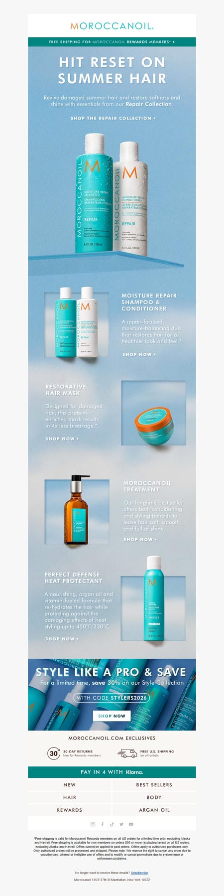 邮件模板创意 Moroccanoil 376