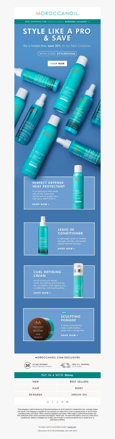 邮件模板创意 Moroccanoil 377
