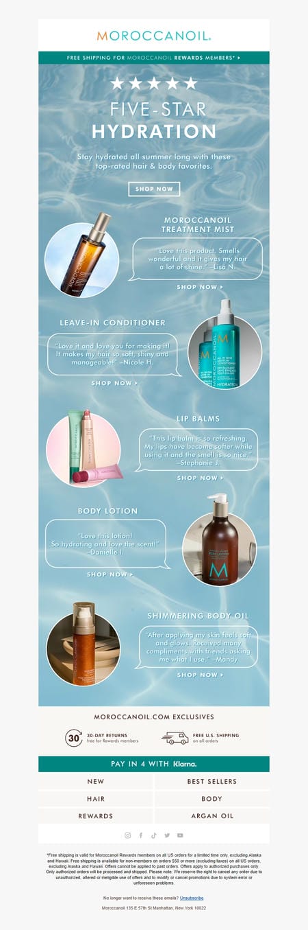 邮件模板创意 Moroccanoil 378