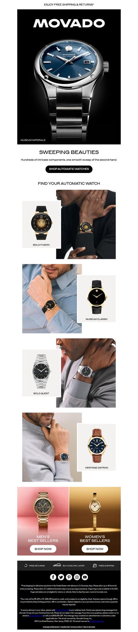 邮件模板创意 Movado 43