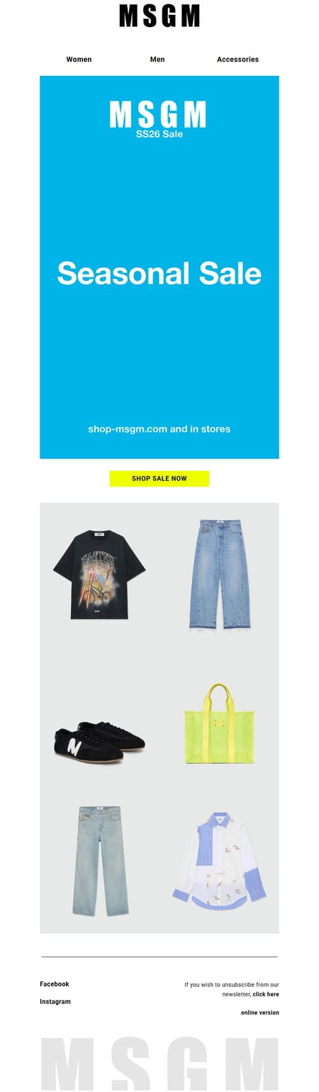 邮件模板创意 Msgm 4