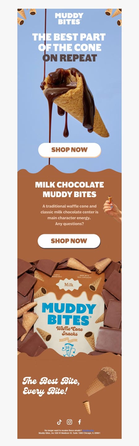邮件模板创意 Muddy Bites 8
