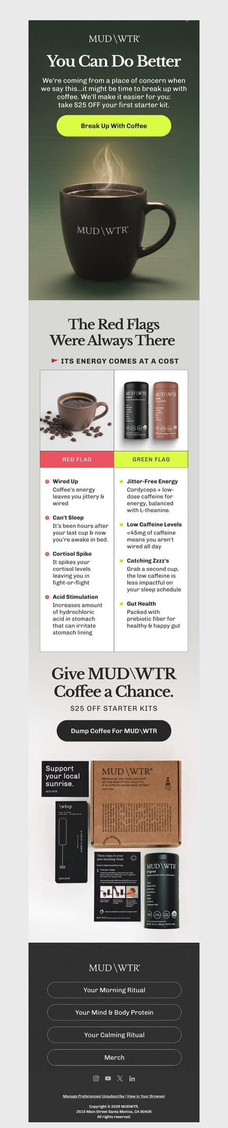 邮件模板创意 Mudwtr 150