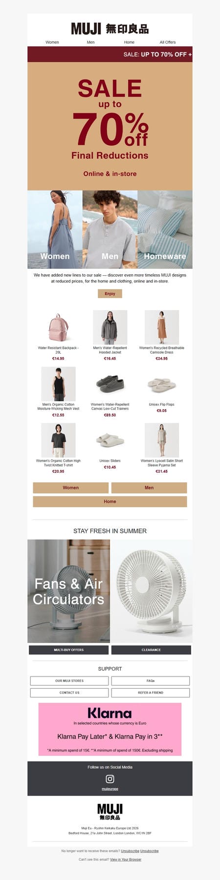 邮件模板创意 Muji Eu 186