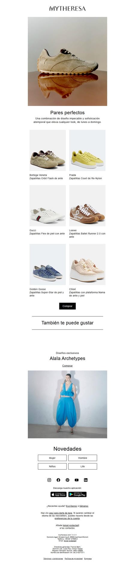 邮件模板创意 Mytheresa 422