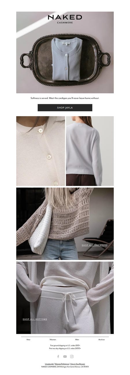 邮件模板创意 Nakedcashmere 154