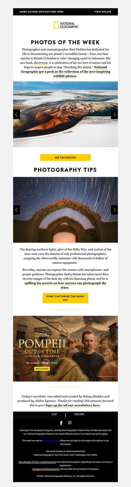 邮件模板创意 National Geographic 82