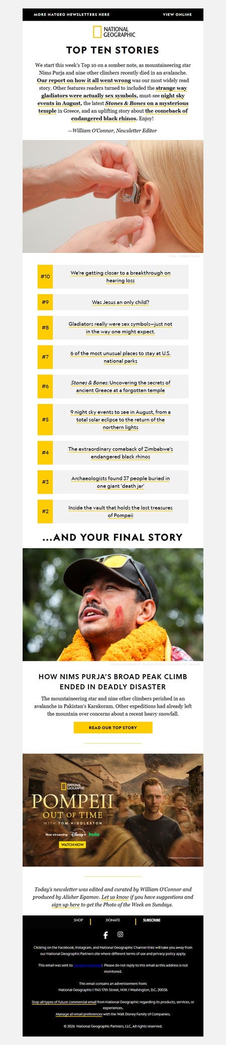 邮件模板创意 National Geographic 86